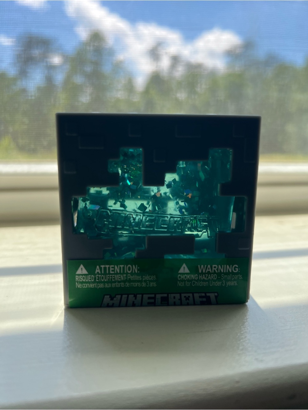 Minecraft Teal Crystalline Figure - Official Branded Collectible VERY RARE